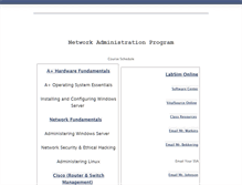 Tablet Screenshot of networking.oultoncollege.com